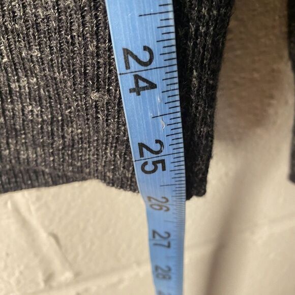 J Crew Mens Size Medium Crewneck Sweater Gray Linen Wool Alpaca Acrylic Pullover - Picture 8 of 8